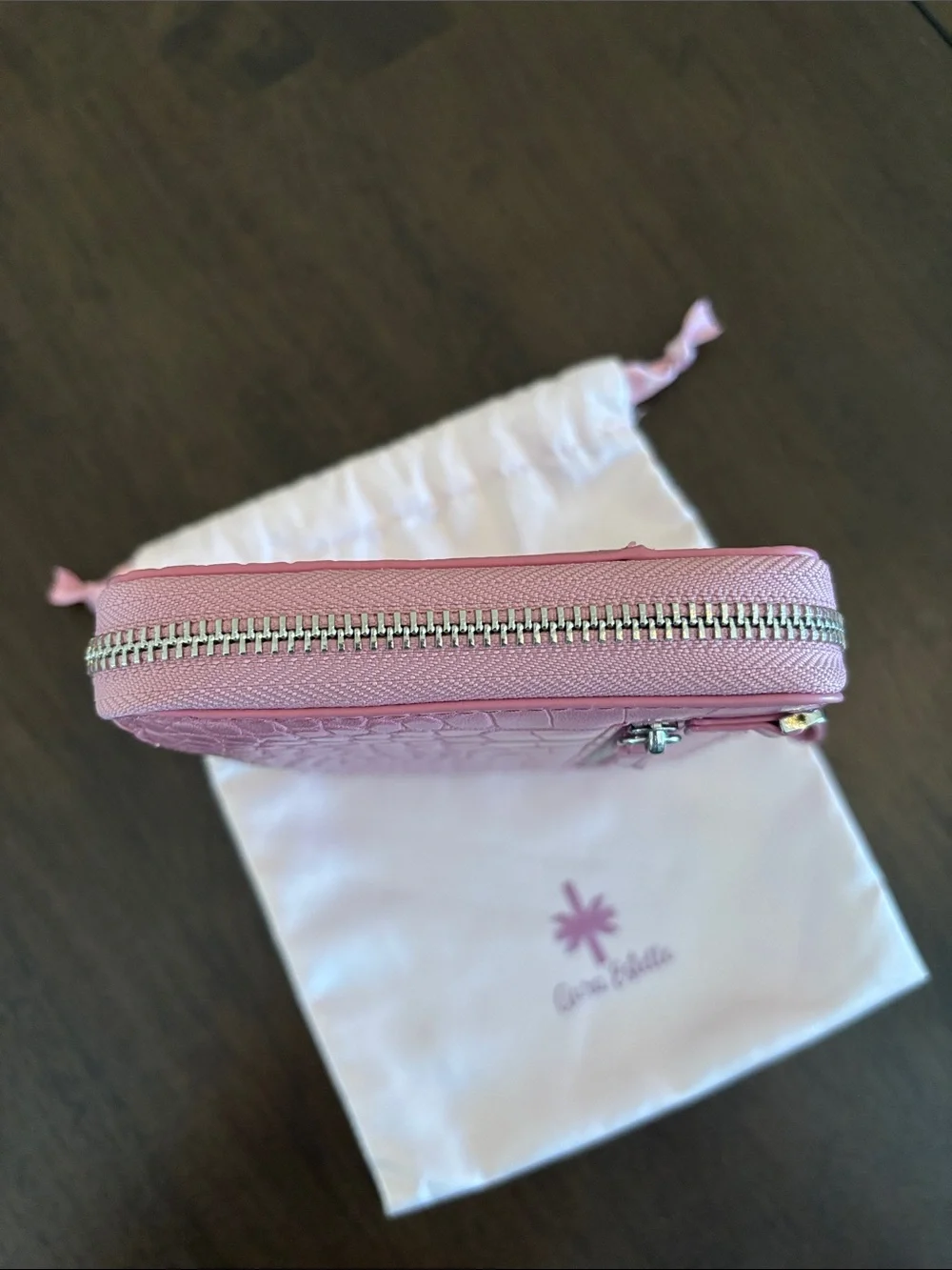 Aura Estelle A6 Planner Notebook Cover Pink Love at first sight Croc Emb